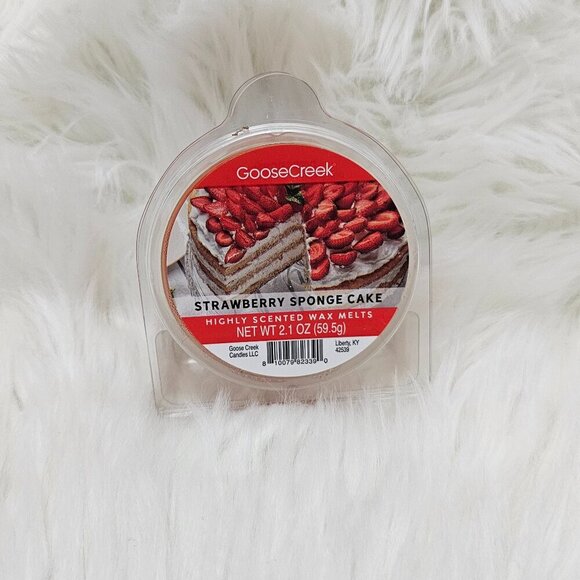Goose Creek Strawberry Sponge Cake Soy And Essential Oil Wax Melts NEW - Picture 3 of 3